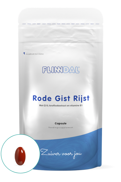 Rode Gist Rijst + Q10