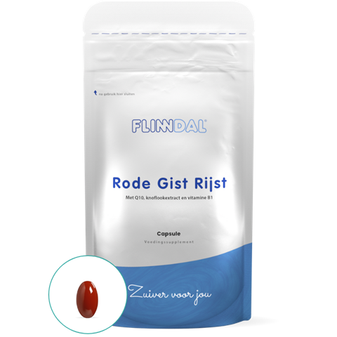 Rode Gist Rijst + Q10