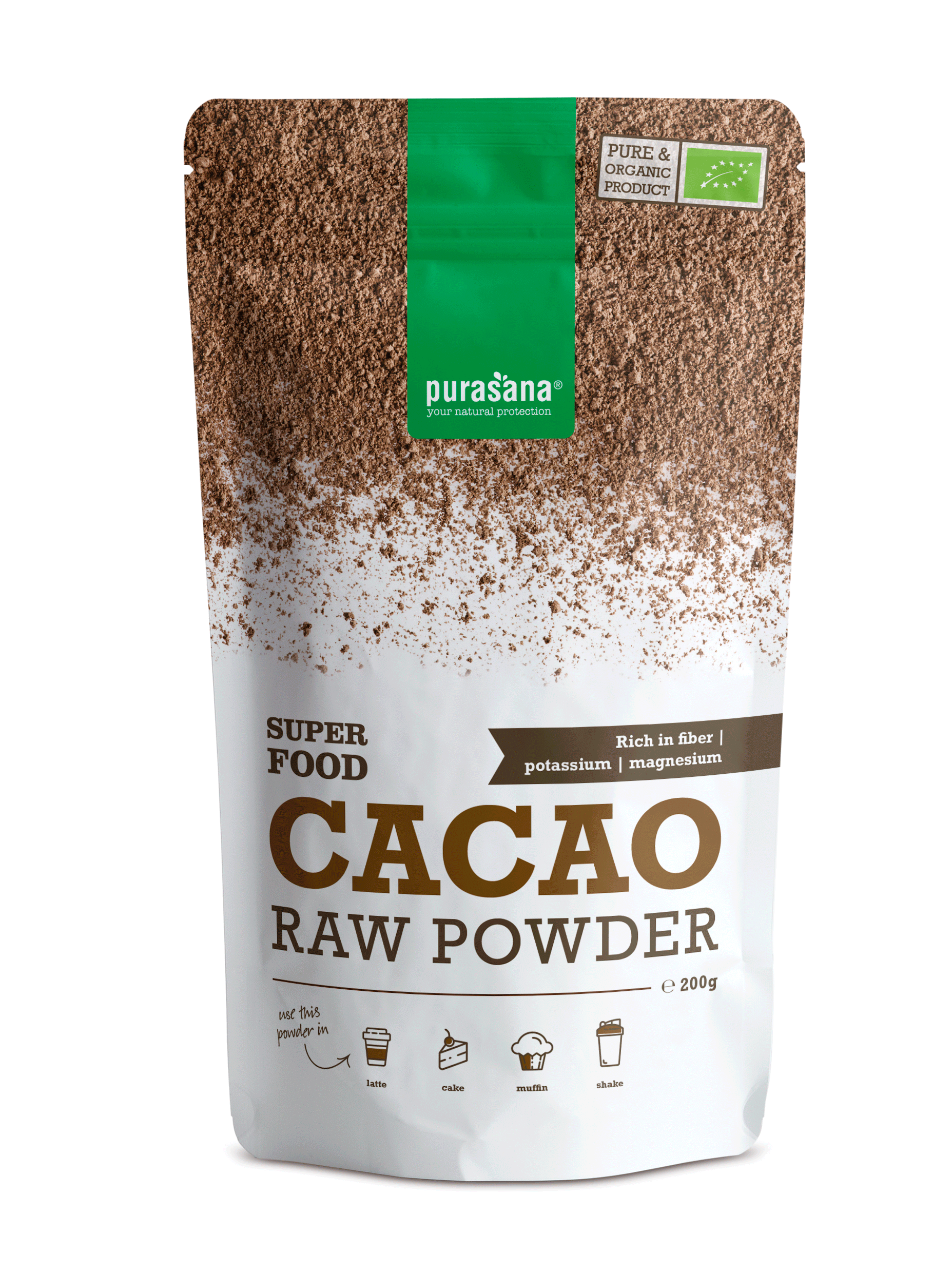 Purasana Raw Cacao Powder 100 Organic Cacao from Peru