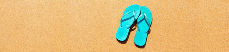 Tongs en été, 5 astuces!