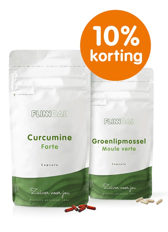 Afbeelding van Voordeelpakket Curcumine en Groenlipmossel - 1 Item - Flinndal