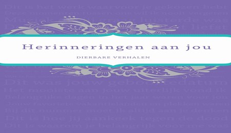 ‘Herinneringen aan jou’ boeken