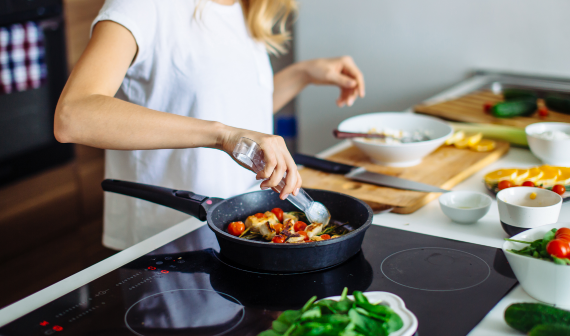 koken met PFAS pan