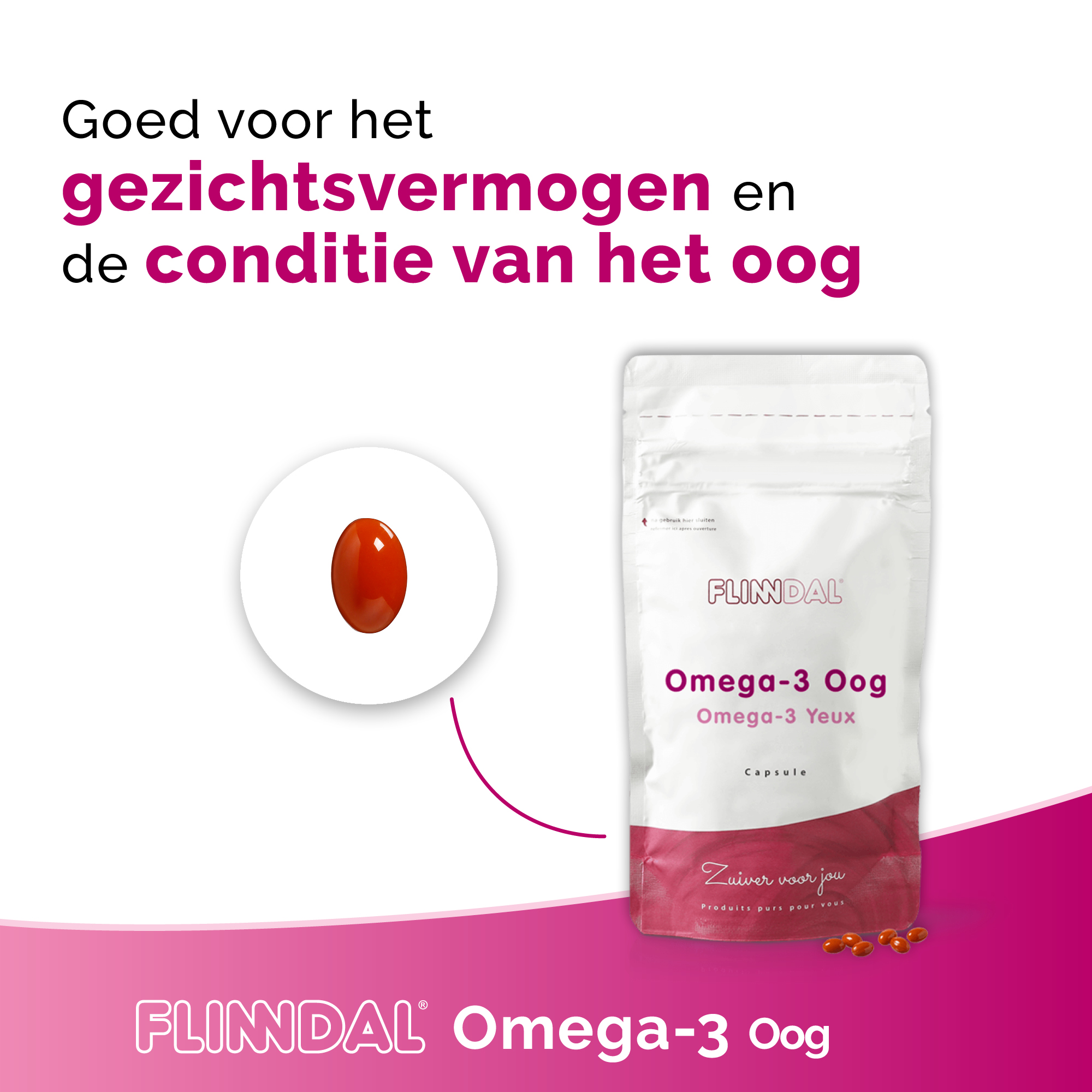 Omega-3 Oog | Behoud een goed gezichtsvermogen