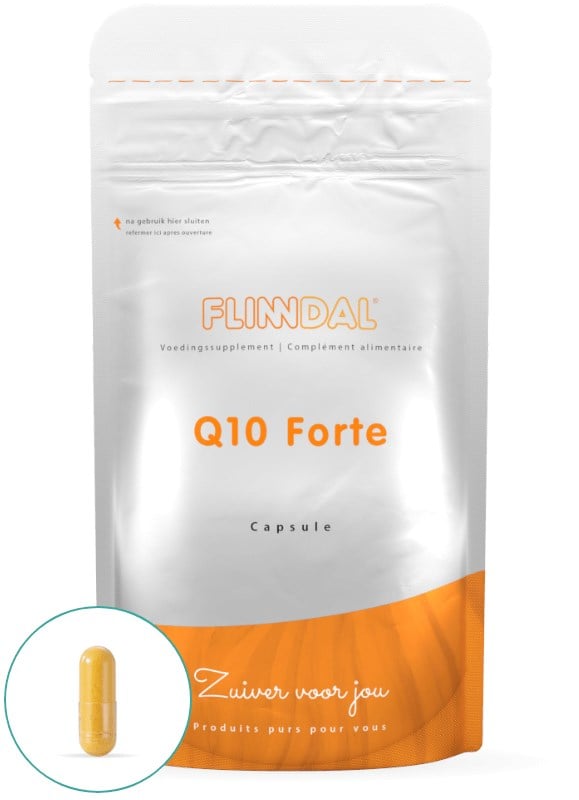 Afbeelding van Q10 Forte 90 capsules - 90 Capsules - Flinndal
