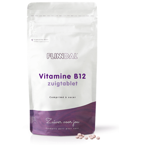 Vitamine B12 Zuigtablet Bevat 1000 mcg methylcobalamine