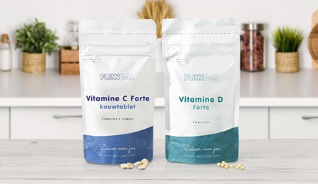 Nieuw: Vitamine C Kauwtablet en Vitamine D Forte